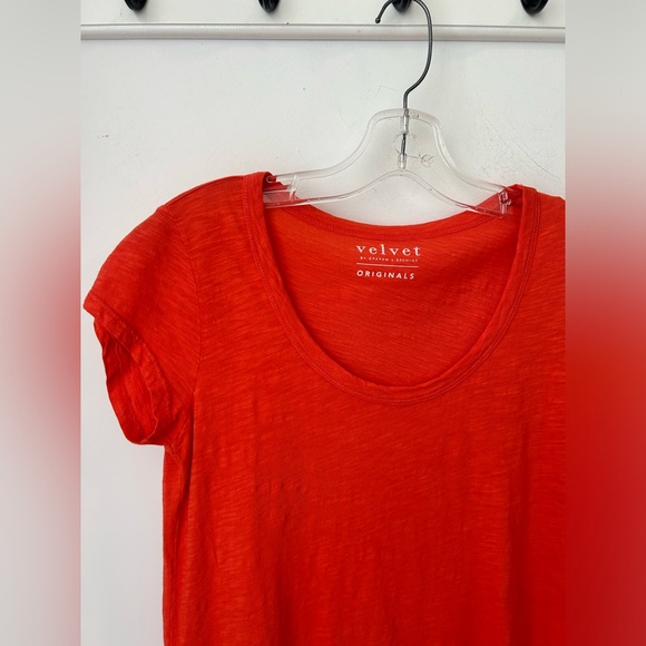 Velvet by Graham and Spencer Red Top - Picture 2 of 4